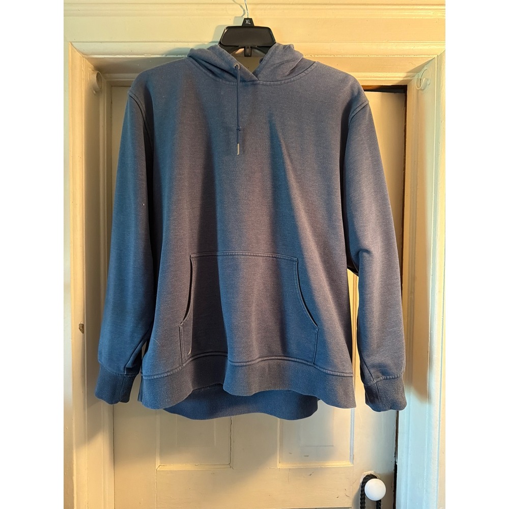 Ridgecut Toughwear Womens 3X Blue Sherpa Lined Hooded Sweatshirt Workwear Hoodie